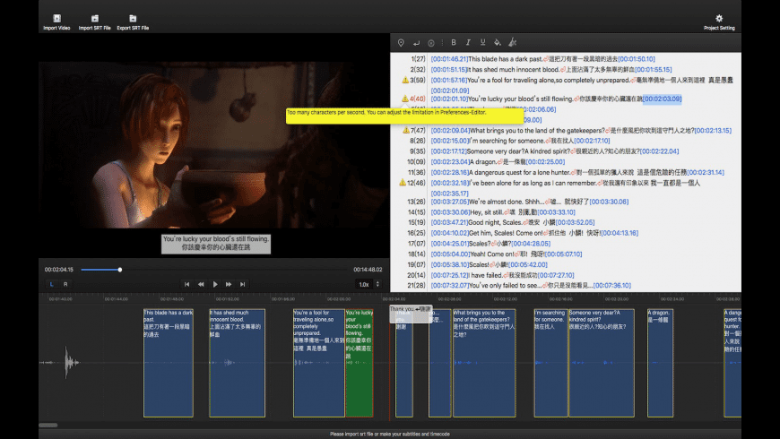 Subtitle video player download